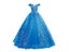 16 Lake Blue Quinceanera Dresses Off Shoulder Ball Gown For Sweet 15 Prom Carousel 2