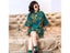 Traditional Chinese Hanfu Qi Pao Women's Retro Cheongsam With Carp Crane Print Carousel 1