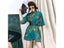 Traditional Chinese Hanfu Qi Pao Women's Retro Cheongsam With Carp Crane Print Carousel 5