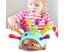Cute Colorful Spike Hedgehog Sensory Gadget Early Learning Children Toy Gift Carousel 3
