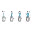Water Blaster Nozzle G1/4 Thread 15 or 25 Degree Carousel 2