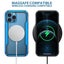 iPhone 15 Military Grade Drop tested Tough Case Metal Alloy Clear BLUE Carousel 8