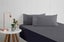 Odyssey 100% Cotton Fitted Sheet (Charcoal) - King Carousel 1