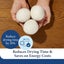 Wool Dryer Balls, Natural Fabric Softener, Reusable (6Pcs) Carousel 2