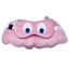 Relaxeazzz Pac-Man Ghost Travel Pillow & Eye Mask Set (Pink) - 17cm Carousel 1
