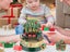Assemblable Christmas Tree Building Block Kits Rotating Xmas Clockwork Music Box Carousel 3