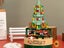 Assemblable Christmas Tree Building Block Kits Rotating Xmas Clockwork Music Box Carousel 4