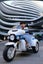 Kids Ride On Police Motorcycle Electric Battery powered Leather Seat 12V Carousel 5