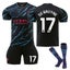 Manchester City Second Away EPL Jersey DE BRUYNE #17 Soccer Jersey Kits Carousel 1