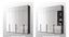 4Door 1.8m Quality Ikea style Wardrobe with Top Cabinet instock White Carousel 8