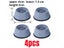 Universal Rubber Washer Feet Pads Washing Machine Refrigerator Table Chair Carousel 7
