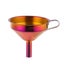 Anygleam Stainless Steel Funnel with Detachable Strainer -1 Pc Red Rainbow Wi... Carousel 1