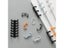 10Pcs 12mm 30 Hole Loose-leaf Plastic Binding Ring Spring Spiral Rings For Kid Carousel 5