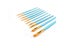 10 Pcs Artists Paint Brush Set - Acrylic Watercolor Round Nylon Tip Short Carousel 7