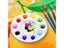 12pcs Round Washable Plastic Paint Palettes For Acrylic Oil Watercolor Kids DIY Carousel 4