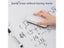 Blackboard Eraser Easy Use Blackboard Brush Adsorbable Dry Erase Helpful Carousel 6