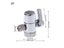 Water Filter Faucet Diverter Valve Ro System 1/4" 2.5/8" 3/8" Tube Connector Carousel 7