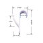 Vibe Geeks Pack of 10 Kitchen and Bathroom Hanging Clips Movable Hanging Storage Carousel 3