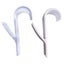Vibe Geeks Pack of 10 Kitchen and Bathroom Hanging Clips Movable Hanging Storage Carousel 5
