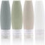4Pcs Silicone Travel Bottle Set Leak Proof Squeezable Refillable Container Carousel 1