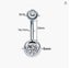 Belly Button Ring Set Carousel 3