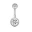 Belly Button Rings Belly Bars for Women 5 PCS Set Carousel 5