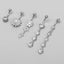 Dangle Belly Button Rings 5 PCS Set Carousel 9