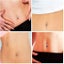 Dangle Belly Button Rings 5 PCS Set Carousel 5