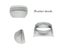 15cm Square Portable AC Body Exhaust Duct Connector For Easy Install Carousel 5
