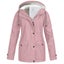 Women's Autumn Winter Add Velvet Outdoor Jacket Windproof Waterproof Carousel 2