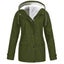 Women's Autumn Winter Add Velvet Outdoor Jacket Windproof Waterproof Carousel 4