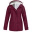 Women's Autumn Winter Add Velvet Outdoor Jacket Windproof Waterproof Carousel 5