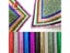 A4 Sequin Chunky Glitter Vinyl PU Faux Leather Sewing Fabric Shiny Iridescent Carousel 2