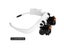 LED Light Lens Magnifying Glasses Adjustable Headband Watch Maintenance Loupe Carousel 7