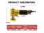 2inch/3inch Mini Orbital Air Sander Pneumatic Polishing Grinder Air Tools Er Carousel 6