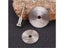 6pcs 1/8" HSS High Speed Steel Circular Saw Blades For Dremel Rotary Tool W/ Carousel 6