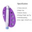 Tattoo Eyebrow Machine Pen Holder Silicone Tattoo Pigment Cotton Carousel 4
