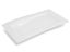 Rectangle Melamine Platter White - Wavy 38cm / 15" Carousel 1