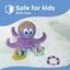 Floating Purple Octopus CRAB with 5 Hoopla Rings Interactive Bath Toy Carousel 3