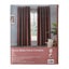 Cadence & Co Byron Matte Velvet 100% Blockout Eyelet Curtains Rust 135x223cm Carousel 7