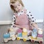 Bigjigs Toys 100% FSC® Certified Activity Pull Along Train Carousel 5