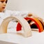 Bigjigs Toys Natural stacking rainbow Carousel 3