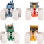 Monster Jam 1:64 Scale: Exclusive Snow Drifters Monster Trucks 4-Pack Carousel 6