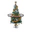 Toy Electric Train Set Around Christmas Tree with Sounds and Lights for Boys Gir Carousel 3