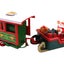 Toy Electric Train Set Around Christmas Tree with Sounds and Lights for Boys Gir Carousel 5