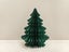 1Pc 20cm Tabletop Paper Honeycomb Christmas Tree Xmas Party Home Decor - Green Carousel 1