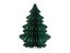 1Pc 20cm Tabletop Paper Honeycomb Christmas Tree Xmas Party Home Decor - Green Carousel 2