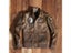 Classic Indian Embroidery Leather Jacket Men Aviation Fight Coat Genuine Carousel 3