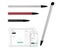 3PCS Universal Phone Tablet Touchscreen Pens Capacitive Stylus Pencil For Carousel 4
