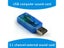 External Usb To 3.5mm Stereo Headset Adapter For Laptop Speaker Carousel 2